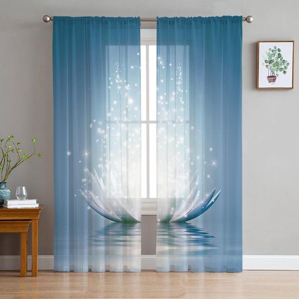 curtain & drapes flower abstract blue lotus tulle curtains living room children's bedroom brightly lit sheer 
curtain & drapes flower abstract blue lotus tulle curtains living room children's bedroom brightly lit sheer