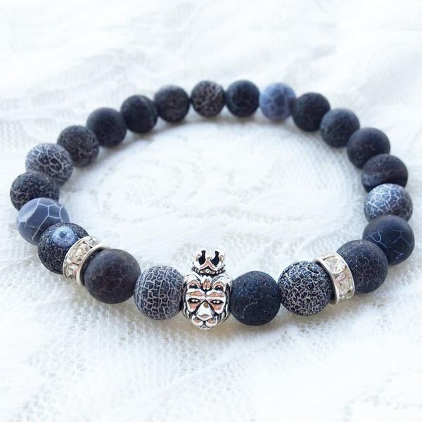 beaded, strands high grade women men beaded bracelet special lion design and beads combine with sparkling crystals provide drop, Black
beaded, strands high grade women men beaded bracelet special lion design and beads combine with sparkling crystals provide drop, Black