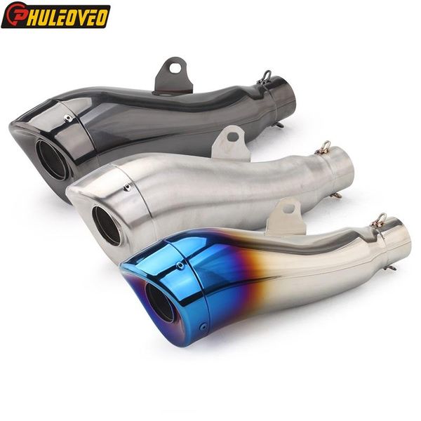 motorcycle exhaust system 51mm inlet stainelss steel muffler escape with db killer for cb400 cb600 cbr600 1000 yzf fz400 z750 yzf600
motorcycle exhaust system 51mm inlet stainelss steel muffler escape with db killer for cb400 cb600 cbr600 1000 yzf fz400 z750 yzf600