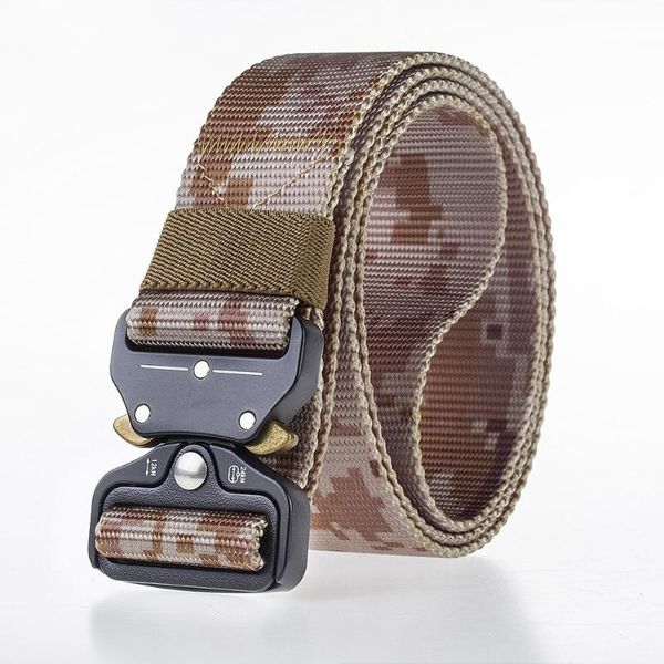 3.8cm tactical belt durable breathable outdoor training waist hunting accessories with quick release buckle support, Black;gray
3.8cm tactical belt durable breathable outdoor training waist hunting accessories with quick release buckle support, Black;gray