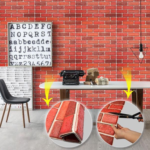 diy pe foam 3d wall decor stickers wallpaper brick decorative wallpapers embossed stone color tile splicing
diy pe foam 3d wall decor stickers wallpaper brick decorative wallpapers embossed stone color tile splicing