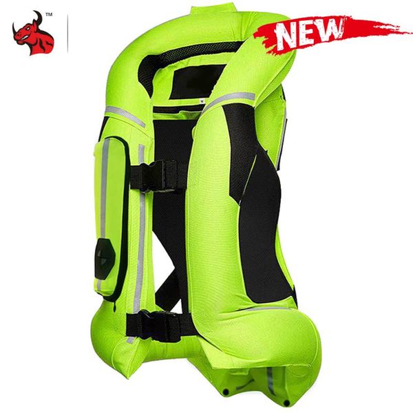 motorcycle airbag vest reflective jacket moto racing air bag system motocross protective black fluorescent apparel
motorcycle airbag vest reflective jacket moto racing air bag system motocross protective black fluorescent apparel