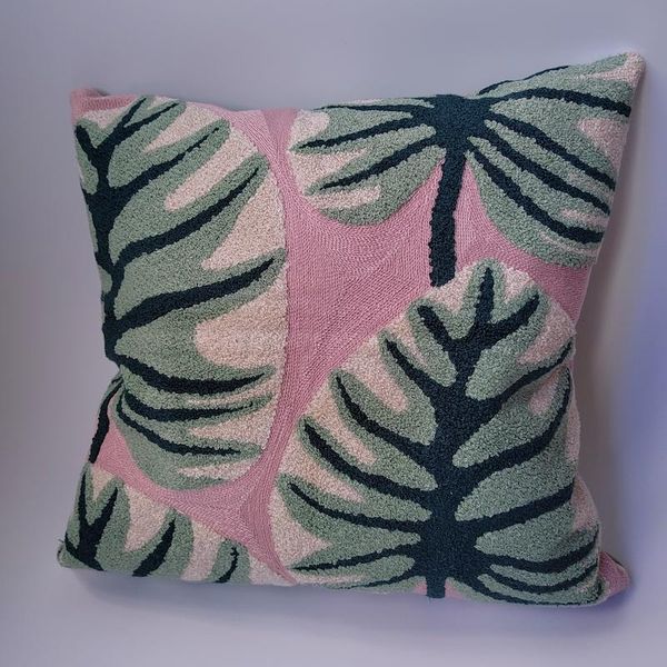 cushion/decorative pillow dunxdeco monstera cushion cover decorative case nordic leaf soft pink chic cotton thread embroidery sofa chair cou
cushion/decorative pillow dunxdeco monstera cushion cover decorative case nordic leaf soft pink chic cotton thread embroidery sofa chair cou