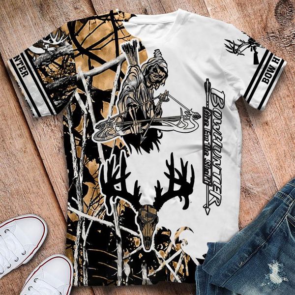 men's t-shirts 2021 summer fashion tees bow hunting 3d printed tshirt men unique clothing short sleeve t shirt drop, White;black
men's t-shirts 2021 summer fashion tees bow hunting 3d printed tshirt men unique clothing short sleeve t shirt drop, White;black