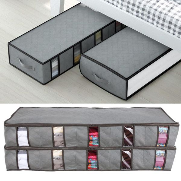 clothing & wardrobe storage 2pack underbed bag large clothes with removable dividers board under bed boxes clear window
clothing & wardrobe storage 2pack underbed bag large clothes with removable dividers board under bed boxes clear window