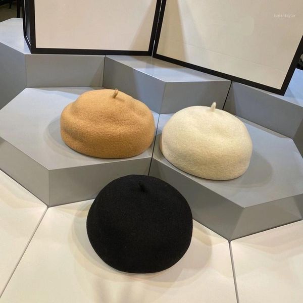 202110-shi autumn winter wool irregular setting lady beret hat men women leisure painter berets, Blue;gray
202110-shi autumn winter wool irregular setting lady beret hat men women leisure painter berets, Blue;gray