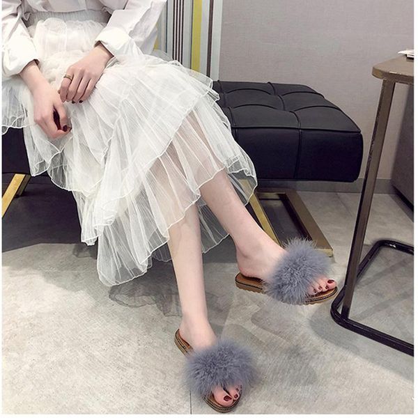 slippers 2021 fashion real hair sandals flip flops summer shoes beach slides slip on furry, Black
slippers 2021 fashion real hair sandals flip flops summer shoes beach slides slip on furry, Black