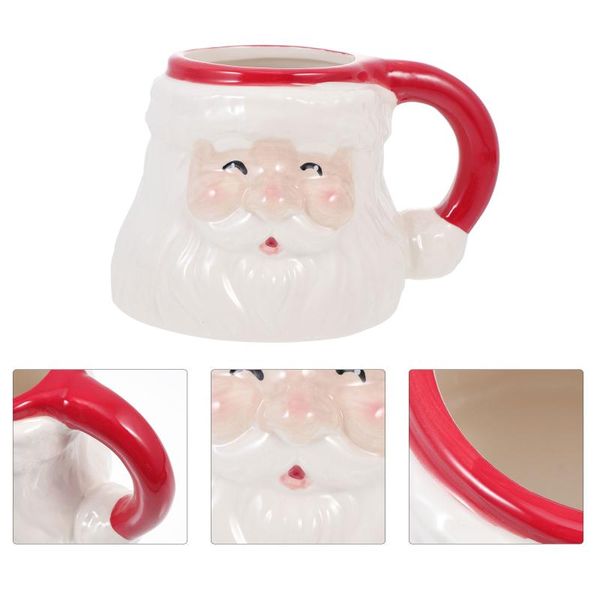 mugs 1pc creative santa claus shape cup ceramic christmas water (assorted color)
mugs 1pc creative santa claus shape cup ceramic christmas water (assorted color)