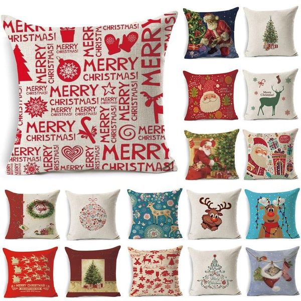 1pcs 43*43cm christmas tree santa claus pattern cotton linen throw pillow cushion cover car home decorative pillowcase 40469 cushion/decorat
1pcs 43*43cm christmas tree santa claus pattern cotton linen throw pillow cushion cover car home decorative pillowcase 40469 cushion/decorat