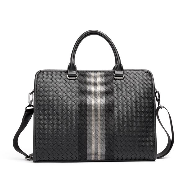 luxury handbags men's breifcase business computer bags men shoulder messenger bag designer weave leather hand tote
luxury handbags men's breifcase business computer bags men shoulder messenger bag designer weave leather hand tote