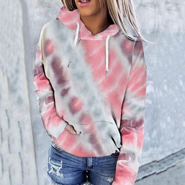 women's hoodies & sweatshirts tie dye autumn long sleeve pullover vintage pockets hooded sweatshirt print drawstring streetwear women, Black
women's hoodies & sweatshirts tie dye autumn long sleeve pullover vintage pockets hooded sweatshirt print drawstring streetwear women, Black