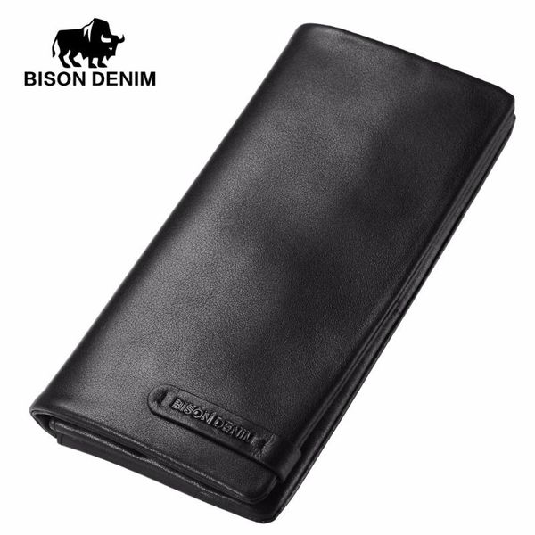 wallets bison denim fashion luxury genuine leather men long cowhide business male card holder purse wallet, Red;black
wallets bison denim fashion luxury genuine leather men long cowhide business male card holder purse wallet, Red;black