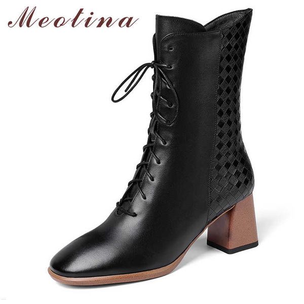 meotina winter ankle boots women natural genuine leather chunky high heel short boots zipper round toe shoes ladies big size 42 210608, Black
meotina winter ankle boots women natural genuine leather chunky high heel short boots zipper round toe shoes ladies big size 42 210608, Black