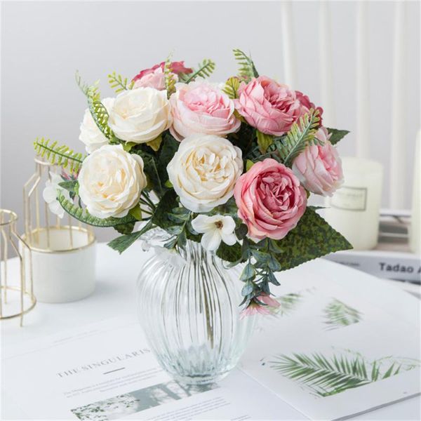 decorative flowers & wreaths a handful silk rose peony fake plant simulation flower home party wedding decoration bridal bouquet artificial
decorative flowers & wreaths a handful silk rose peony fake plant simulation flower home party wedding decoration bridal bouquet artificial