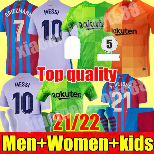 barcelona soccer jersey camisetas de football shirt messi barca kun aguero 21 22 ansu fati 2021 2022 griezmann f.de jong countinho dest jers, Black;yellow
barcelona soccer jersey camisetas de football shirt messi barca kun aguero 21 22 ansu fati 2021 2022 griezmann f.de jong countinho dest jers, Black;yellow