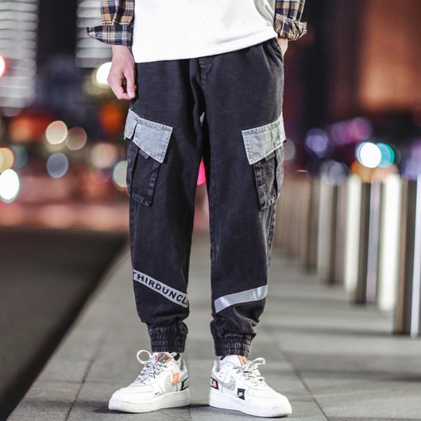 zhuzunzhe 2021 men's big pocket overalls loose trend straight nine-point pants trousers simple constraint foot, Black
zhuzunzhe 2021 men's big pocket overalls loose trend straight nine-point pants trousers simple constraint foot, Black