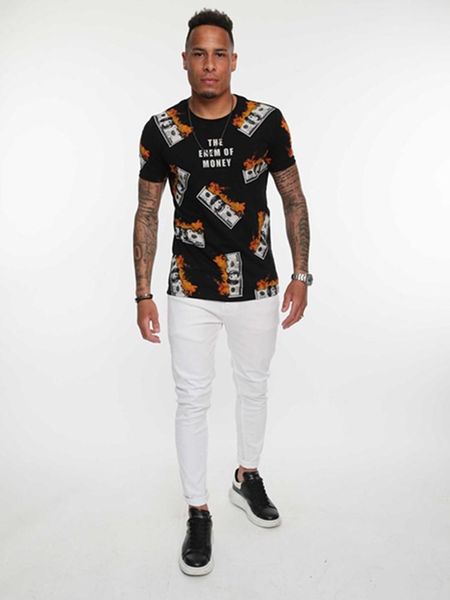 summer cotton men's t-shirt short sleeve harajuku men streetwear o-neck 3d printed t-shirts shirt, White;black
summer cotton men's t-shirt short sleeve harajuku men streetwear o-neck 3d printed t-shirts shirt, White;black
