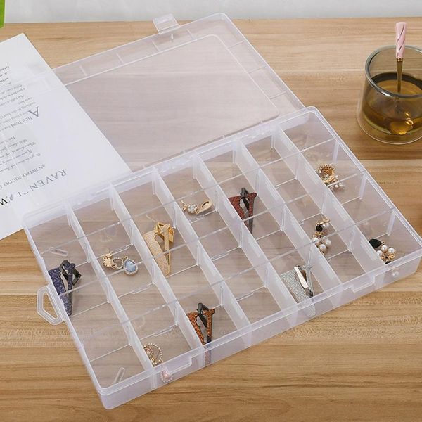 storage boxes & bins 40# plastic jewelry box compartment adjustable container for beads earring rectangle case organizers
storage boxes & bins 40# plastic jewelry box compartment adjustable container for beads earring rectangle case organizers
