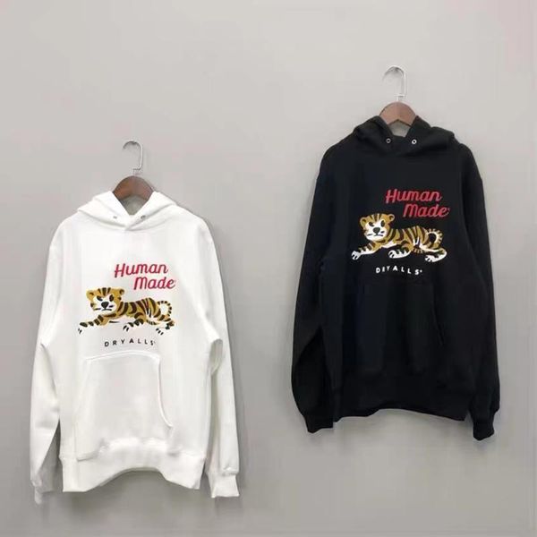 men's hoodies & sweatshirts human made tiger print men women fashion hip hop casual pullover hooded outerwear 1:1 high quality, Black
men's hoodies & sweatshirts human made tiger print men women fashion hip hop casual pullover hooded outerwear 1:1 high quality, Black