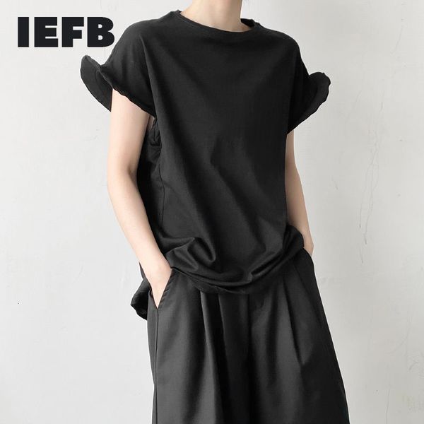 iefb non iron short sleeve fashion decoration round neck solid color men's t-shirt niche design black white tee 9y7510 210524, White;black
iefb non iron short sleeve fashion decoration round neck solid color men's t-shirt niche design black white tee 9y7510 210524, White;black