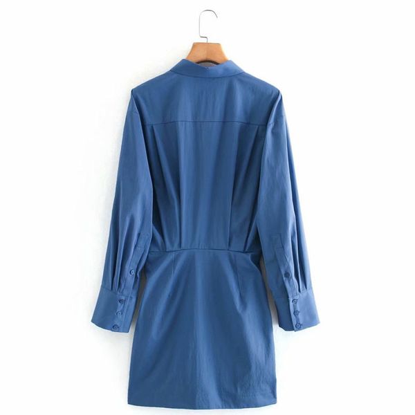 skirts blue lapel single-breasted sleeve chic women's korean style fashion simple long female dress, Black
skirts blue lapel single-breasted sleeve chic women's korean style fashion simple long female dress, Black