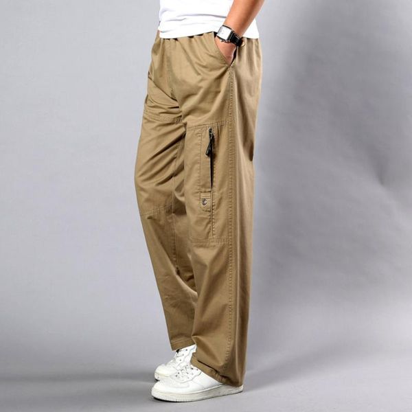 men's pants khaki large size straight fit side pockets wide leg cotton black cargo work trousers male big sizes 5xl
men's pants khaki large size straight fit side pockets wide leg cotton black cargo work trousers male big sizes 5xl
