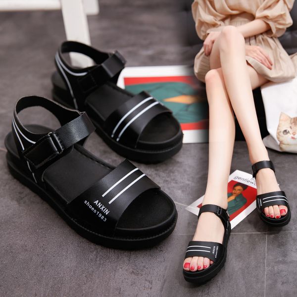 spring and summer new womens shoes sandals open toe student shoes womens shoes, Black
spring and summer new womens shoes sandals open toe student shoes womens shoes, Black