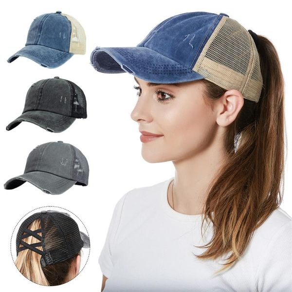 summer women ponytail hat baseball caps criss cross outdoor sport adjustable cap edf88 hats, Black;white
summer women ponytail hat baseball caps criss cross outdoor sport adjustable cap edf88 hats, Black;white