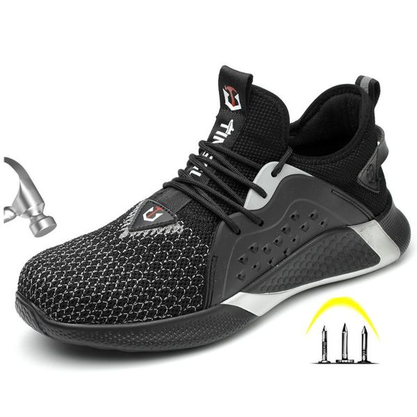 boots drop indestructible work & safety shoes men anti smashing steel toe puncture proof, Black
boots drop indestructible work & safety shoes men anti smashing steel toe puncture proof, Black