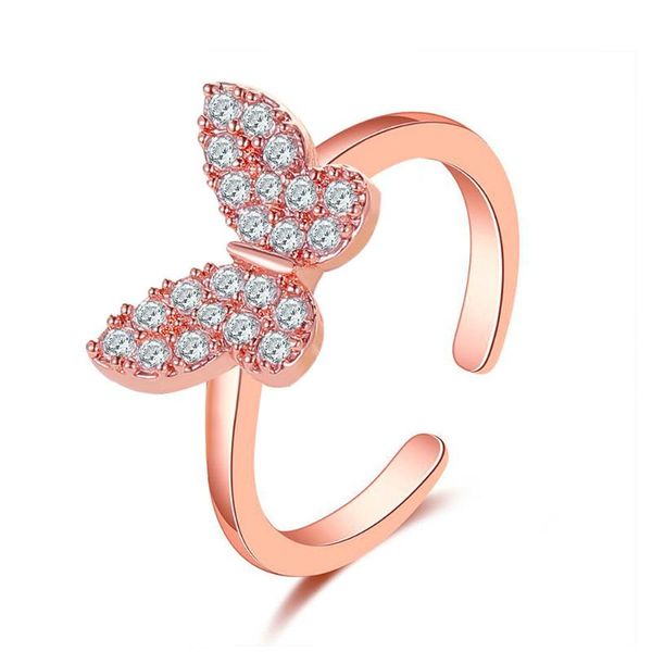 wedding rings r-shining 2021 simple korean style elegant butterfly super flash ring trendy celebrity open adjustable for women, Slivery;golden
wedding rings r-shining 2021 simple korean style elegant butterfly super flash ring trendy celebrity open adjustable for women, Slivery;golden