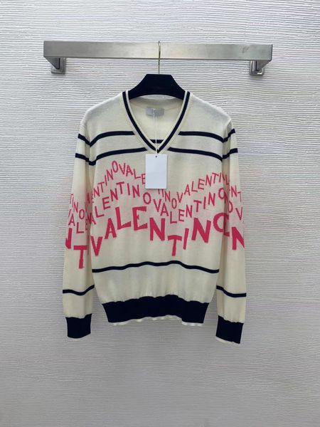 2021 autumn winter milan runway sweaters v neck long sleeve high end jacquard pullover women's designer clothing 1019-1, White;black
2021 autumn winter milan runway sweaters v neck long sleeve high end jacquard pullover women's designer clothing 1019-1, White;black