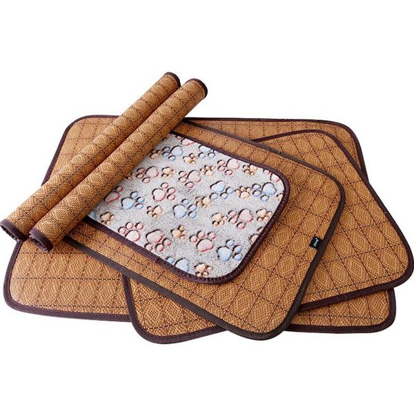 waterproof washable dog bed training pad ice double sided pet mat summer protection puppy print diaper kennels & pens
waterproof washable dog bed training pad ice double sided pet mat summer protection puppy print diaper kennels & pens