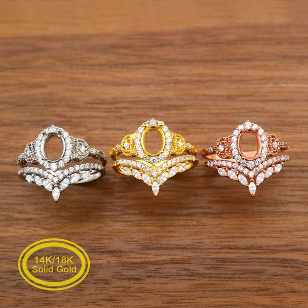 oval prong ring settings stackable bridal sets solid 14k/18k rose white gold with moissanite accents diy bezel tray 1224064, Blue;slivery
oval prong ring settings stackable bridal sets solid 14k/18k rose white gold with moissanite accents diy bezel tray 1224064, Blue;slivery