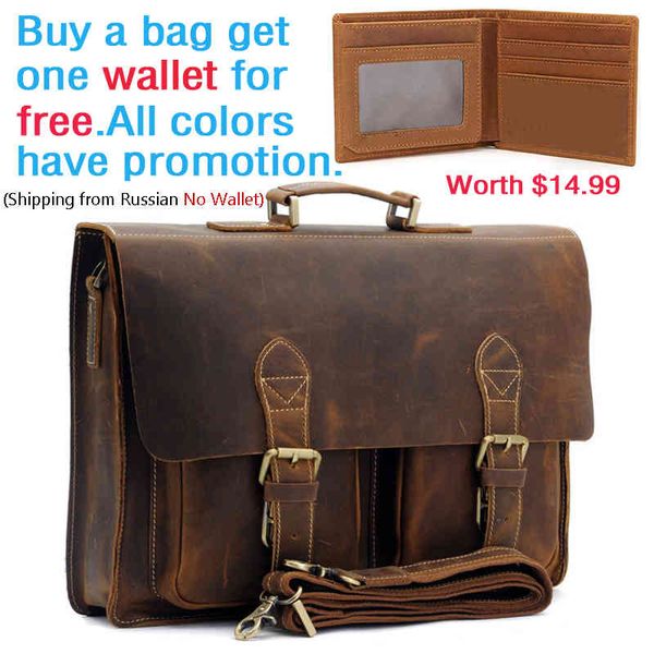 briefcases father's day gift men's vintage real crazy horse leather briefcase messenger shoulder portfolio lapbag case handbag
briefcases father's day gift men's vintage real crazy horse leather briefcase messenger shoulder portfolio lapbag case handbag
