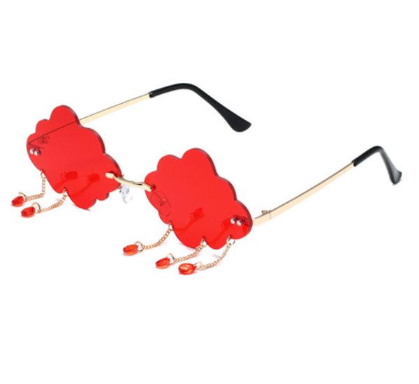 new personality rimless cloud sunglasses female european and american fashion street smen retro trend funny glasses cross kjhkhh, White;black
new personality rimless cloud sunglasses female european and american fashion street smen retro trend funny glasses cross kjhkhh, White;black