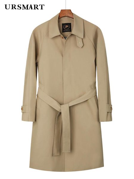 men's trench coats balmaken loose windbreaker medium and long single breasted british version thickened warm handsome coat fash, Tan;black
men's trench coats balmaken loose windbreaker medium and long single breasted british version thickened warm handsome coat fash, Tan;black