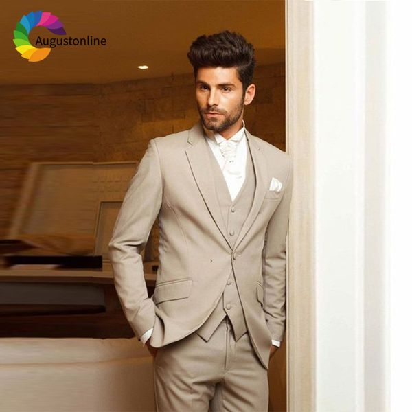 men's suits & blazers beige slim fit wedding men groom tuxedos 3 pieces (jacket+pants+vest) bridegroom man blazer prom costum, White;black
men's suits & blazers beige slim fit wedding men groom tuxedos 3 pieces (jacket+pants+vest) bridegroom man blazer prom costum, White;black