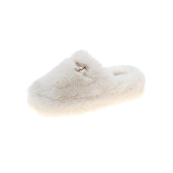 classic ladies plush slippers, furry winter warmth, non-slip girl home indoor slippers, Black
classic ladies plush slippers, furry winter warmth, non-slip girl home indoor slippers, Black