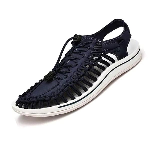 sandals men shoes fashionable summer leisure beach outdoor handmade weaving design breathable big size, Black
sandals men shoes fashionable summer leisure beach outdoor handmade weaving design breathable big size, Black