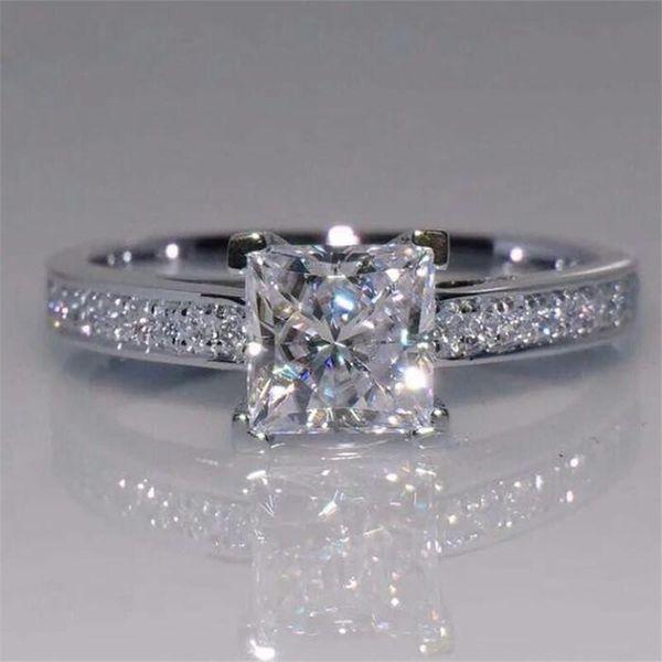 cluster rings princess cut 0.6ct lab diamond ring real 925 sterling silver engagement wedding band for women bridal charm party jewelry, Golden;silver
cluster rings princess cut 0.6ct lab diamond ring real 925 sterling silver engagement wedding band for women bridal charm party jewelry, Golden;silver