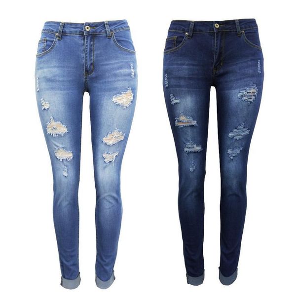 women's jeans women skinny holes destroyed woman dark blue sky denim pants trousers small feet
women's jeans women skinny holes destroyed woman dark blue sky denim pants trousers small feet