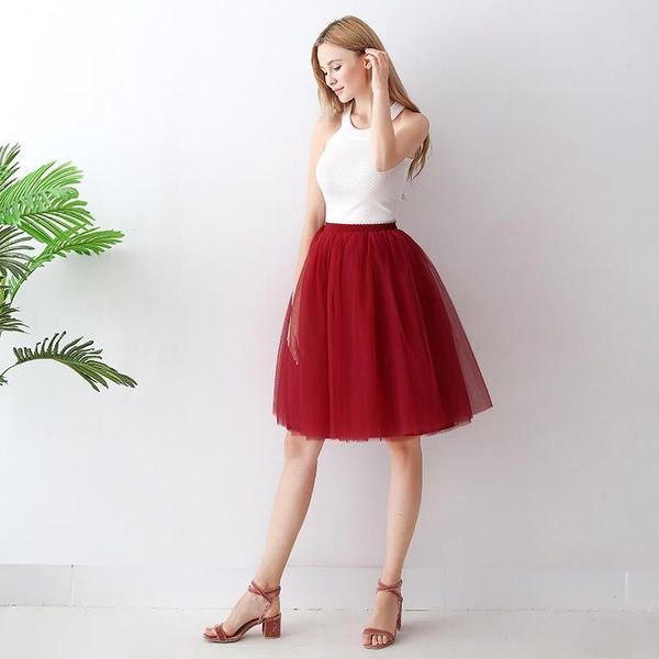 skirts 5 layers 60cm midi soft tulle skirt streetwear pleated womens tutu femme 2021 spring gothic jupe falda tul plisada, Black
skirts 5 layers 60cm midi soft tulle skirt streetwear pleated womens tutu femme 2021 spring gothic jupe falda tul plisada, Black