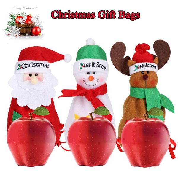 christmas decorations 1pcs santa snowman deer apple gift bag sweet candy box children year home drawstring storage
christmas decorations 1pcs santa snowman deer apple gift bag sweet candy box children year home drawstring storage