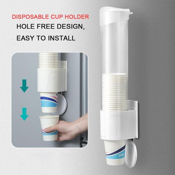 disposable paper cup rack holder storage cups dispenser automatic extractor household water kitchen & organization
disposable paper cup rack holder storage cups dispenser automatic extractor household water kitchen & organization