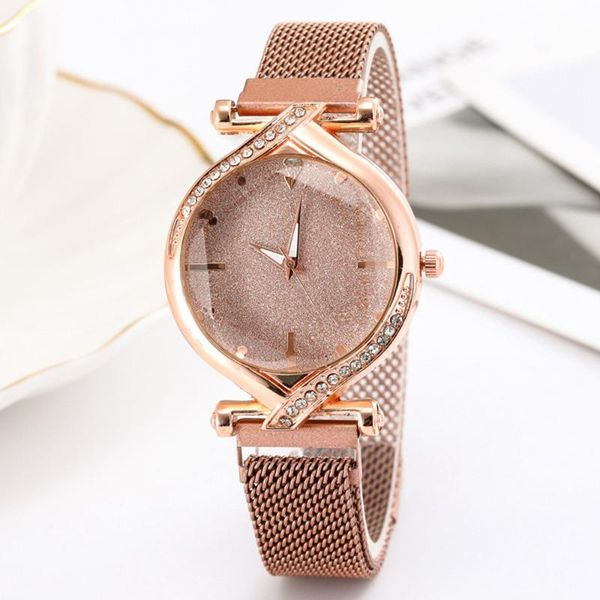 fashion watch luxury women watches simple ladies bracelet dress magnetic quartz clock set gift drop wristwatches, Slivery;brown
fashion watch luxury women watches simple ladies bracelet dress magnetic quartz clock set gift drop wristwatches, Slivery;brown
