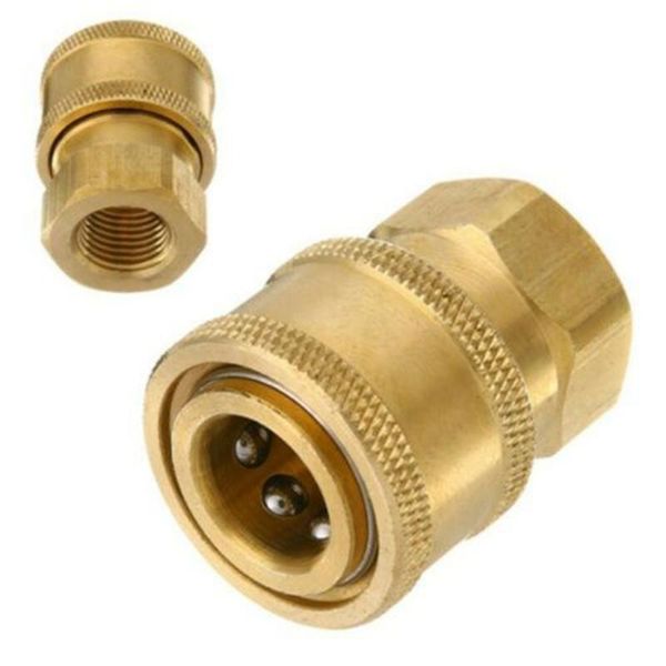 watering equipments 1pc quick release pressure washer hose adaptor coupling 1/4\\\" to bsp 1/4 female connector plug jointer
watering equipments 1pc quick release pressure washer hose adaptor coupling 1/4\\\" to bsp 1/4 female connector plug jointer