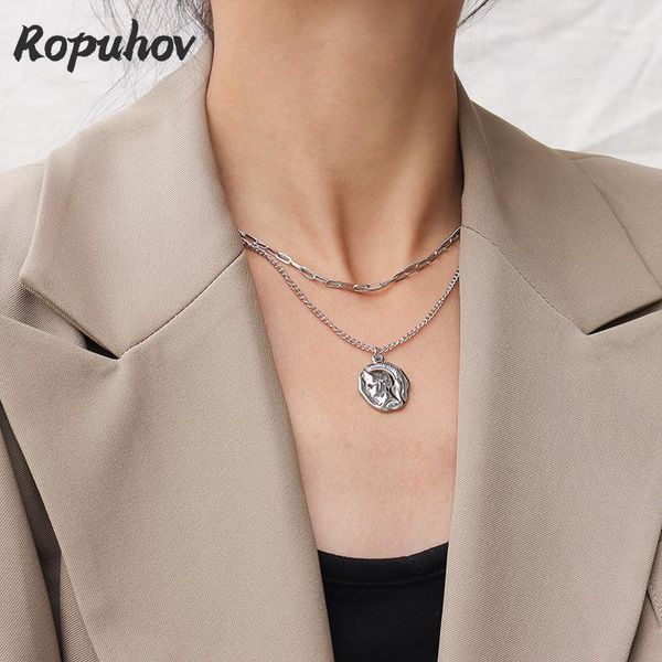 chains ropuhov 2021 925 silvery needle european three-layer cast three-dimensional relief irregular necklace steel jewelry, Silver
chains ropuhov 2021 925 silvery needle european three-layer cast three-dimensional relief irregular necklace steel jewelry, Silver