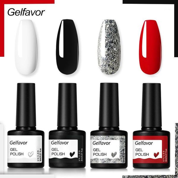 gelfavor gel nail polish set hybrid varnishes 4/6pcs base for nails uv led lamp poly kits manicure set1
gelfavor gel nail polish set hybrid varnishes 4/6pcs base for nails uv led lamp poly kits manicure set1