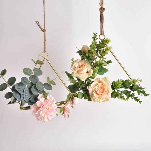 decorative flowers & wreaths wrought iron artificial wall hanging decoration garland for wedding home party door
decorative flowers & wreaths wrought iron artificial wall hanging decoration garland for wedding home party door