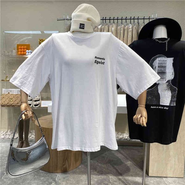nicho original design 2021 female shirt with round-neck letters short sleeves top, White
nicho original design 2021 female shirt with round-neck letters short sleeves top, White